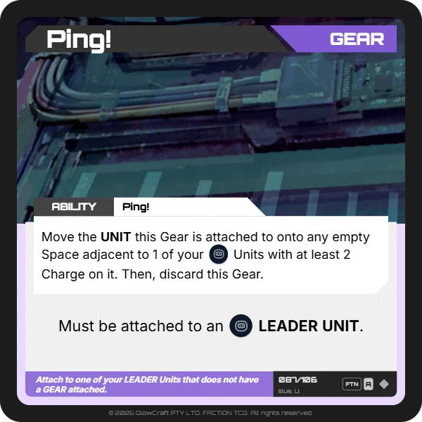 Ping! - Android Collective - Gear card