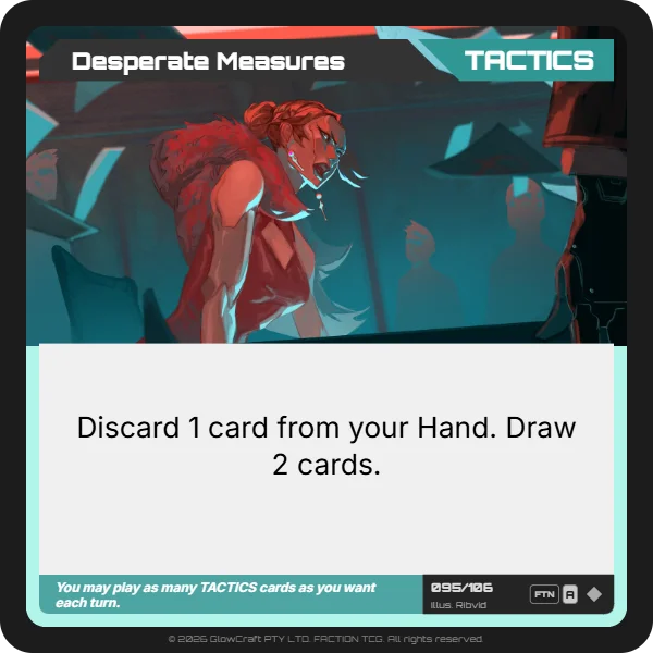 Desperate Measures - Neutral - Tactics card