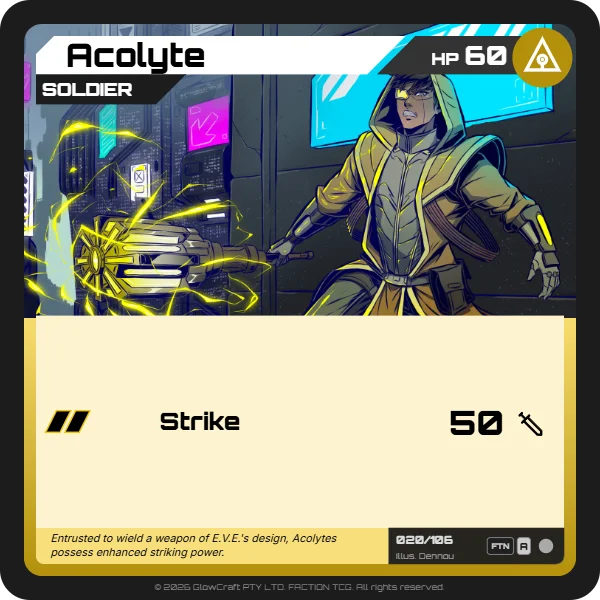 Acolyte - The F.O.L.D - Unit card