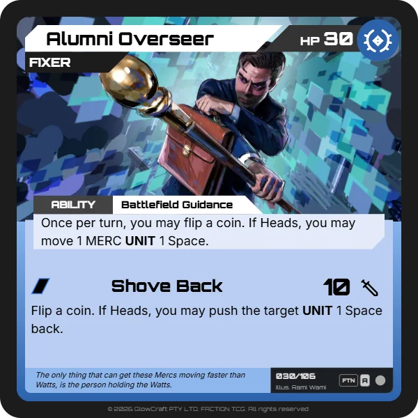 Alumni Overseer - The Alumni - Unit card