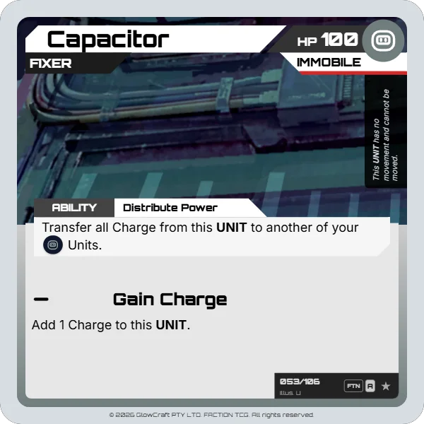 Capacitor - Android Collective - Unit card