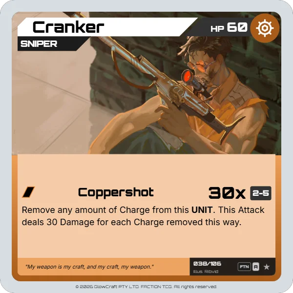 Cranker - Scrappers - Unit card