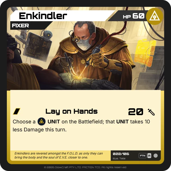 Enkindler - The F.O.L.D - Unit card