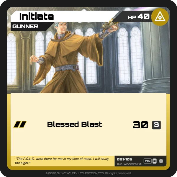 Initiate - The F.O.L.D - Unit card
