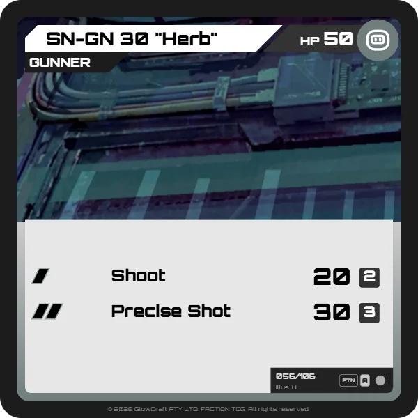 SN-GN 30 “Herb” - Android Collective - Unit card